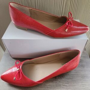 Alfani Zelaa Red Flat Shoes
